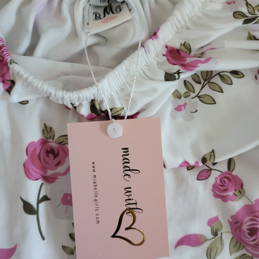 ♥️NWT♥️ MIA BELLE GIRLS SHORTS SET - Picture 10 of 12